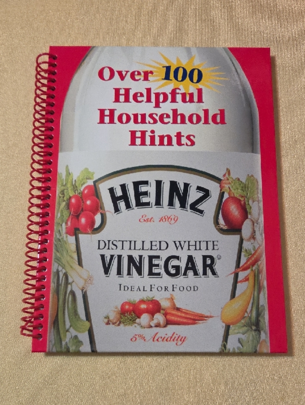 Heinz Over 100 Helpful Household Hints Vinegar book